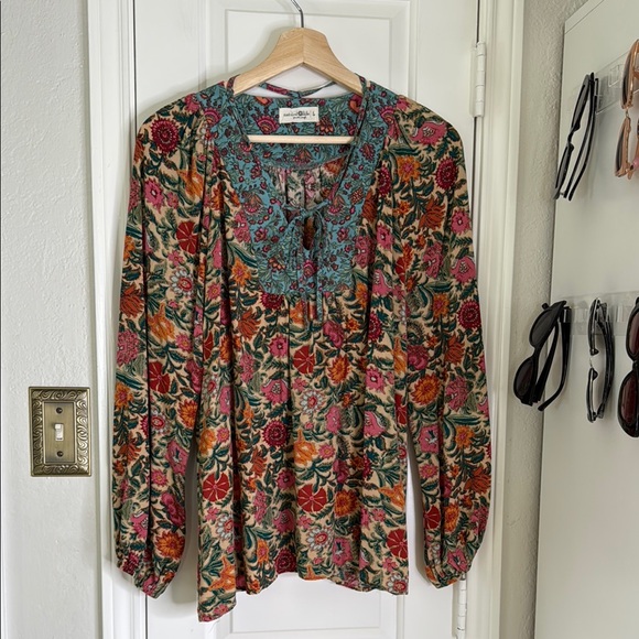 Natural Life Rowan bohemian long sleeve blouse - Picture 3 of 8